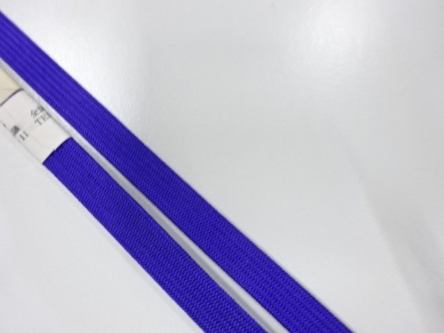  未使用品　正絹　帯留め用　手組三分紐